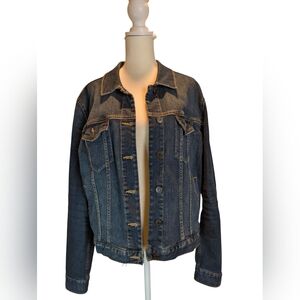 GAP Factory Denim Jacket, size Large